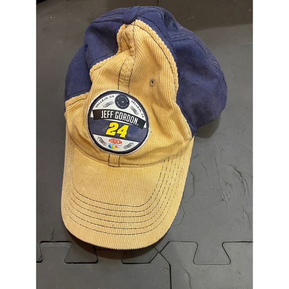 vtg nascar Jeff Gordon 24 DuPont Motorsports Hat Corduroy racing vallejo CA